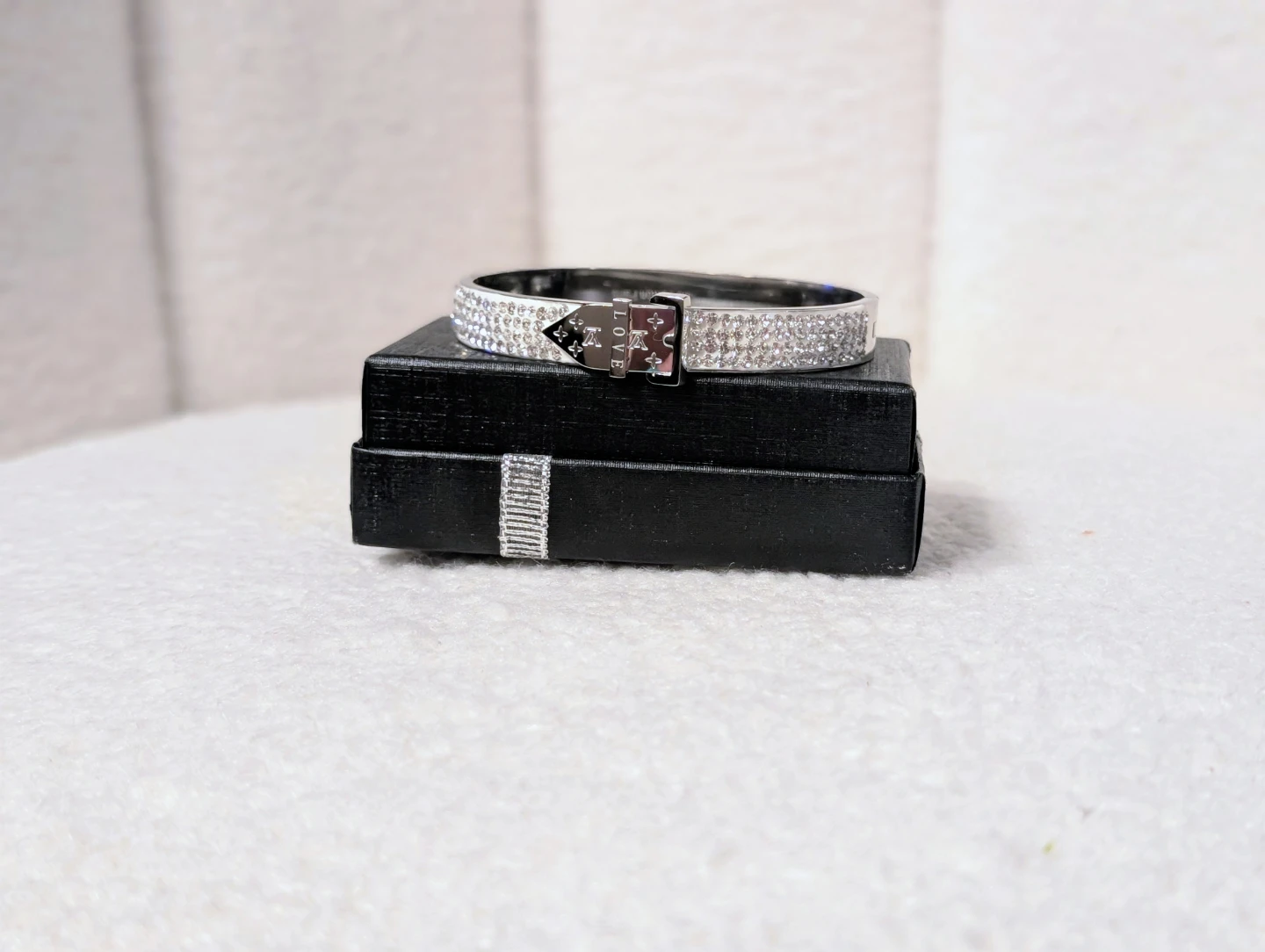 Sparkling Charm Bracelet with LOVE accents - photo 2