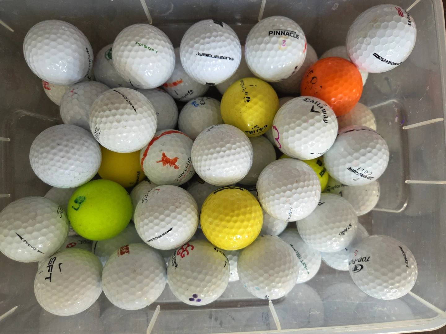 Mixed Used Golf Balls - Various Brands