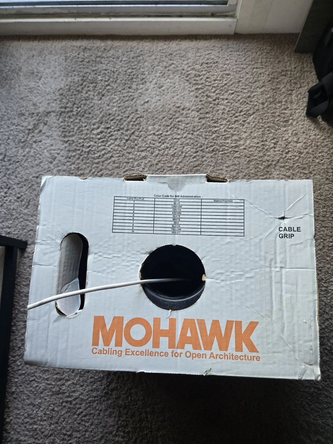Mohawk / Belden - M57547B-1000FEET - 5e LAN Plenum, White - photo 5
