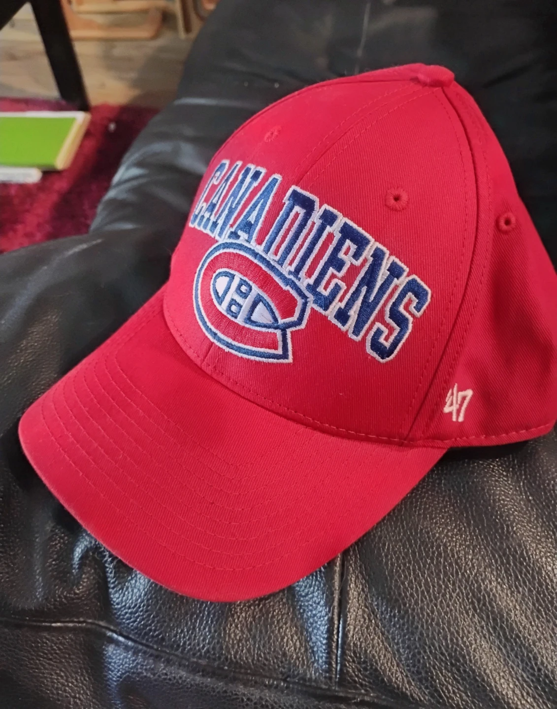 Montreal Canadiens 47 Brand Red Baseball Cap - photo 3
