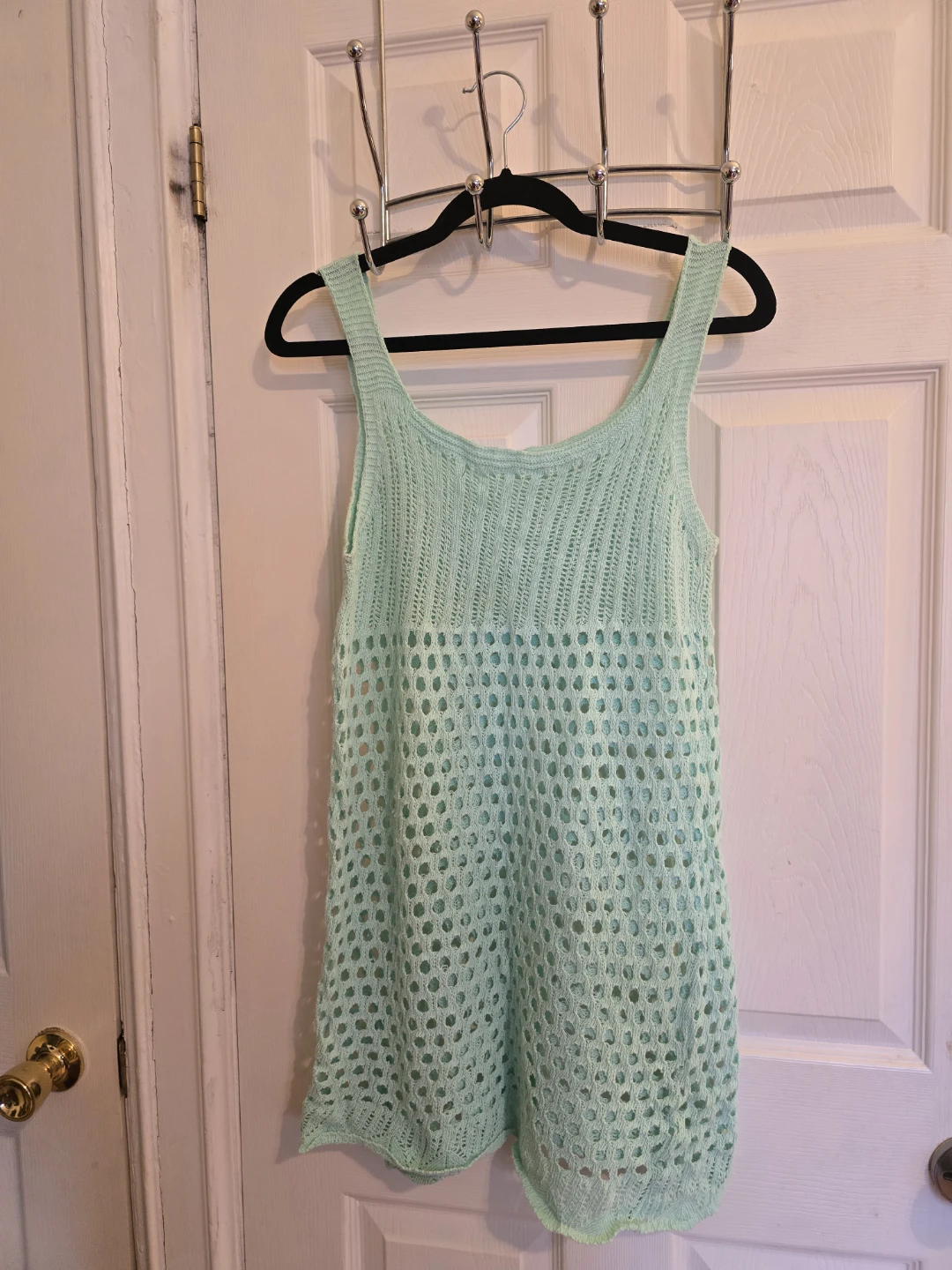 Mint Green Knit Tank Top