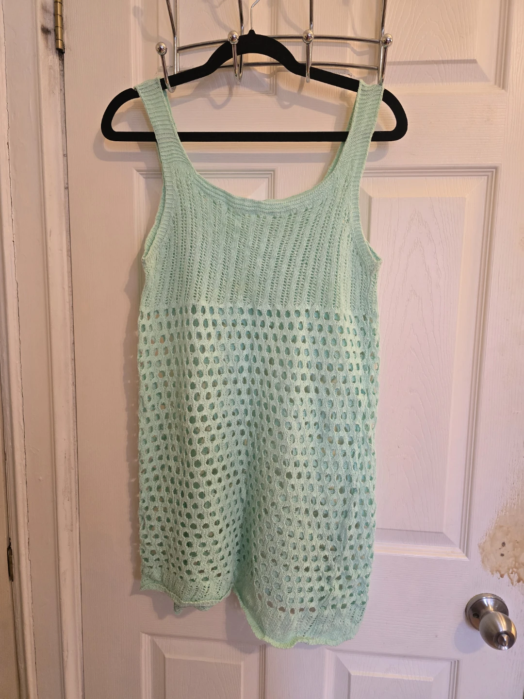 Mint Green Knit Tank Top - photo 2