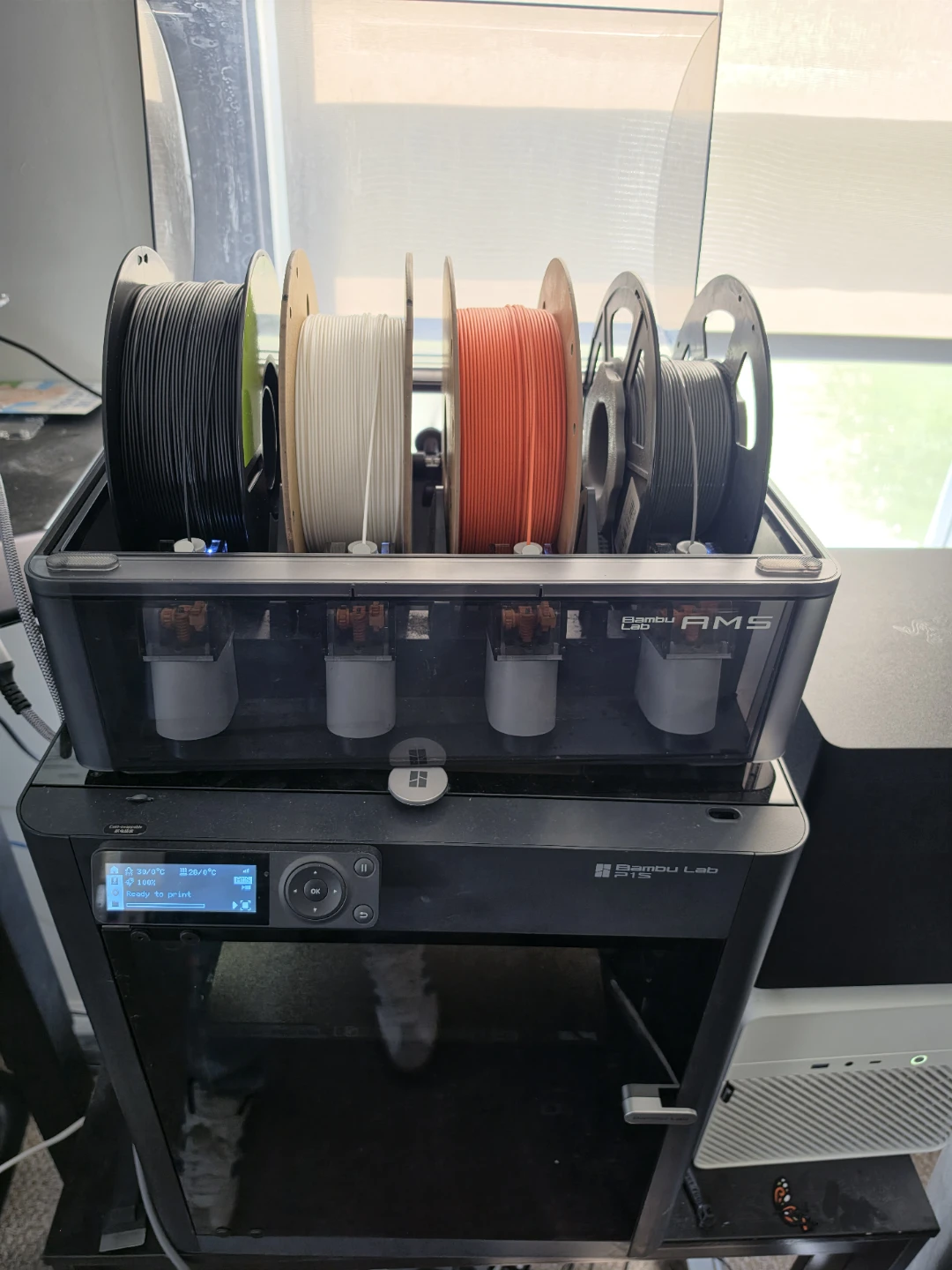 Bambu Lab P1S 3D Printer with AMS Unit