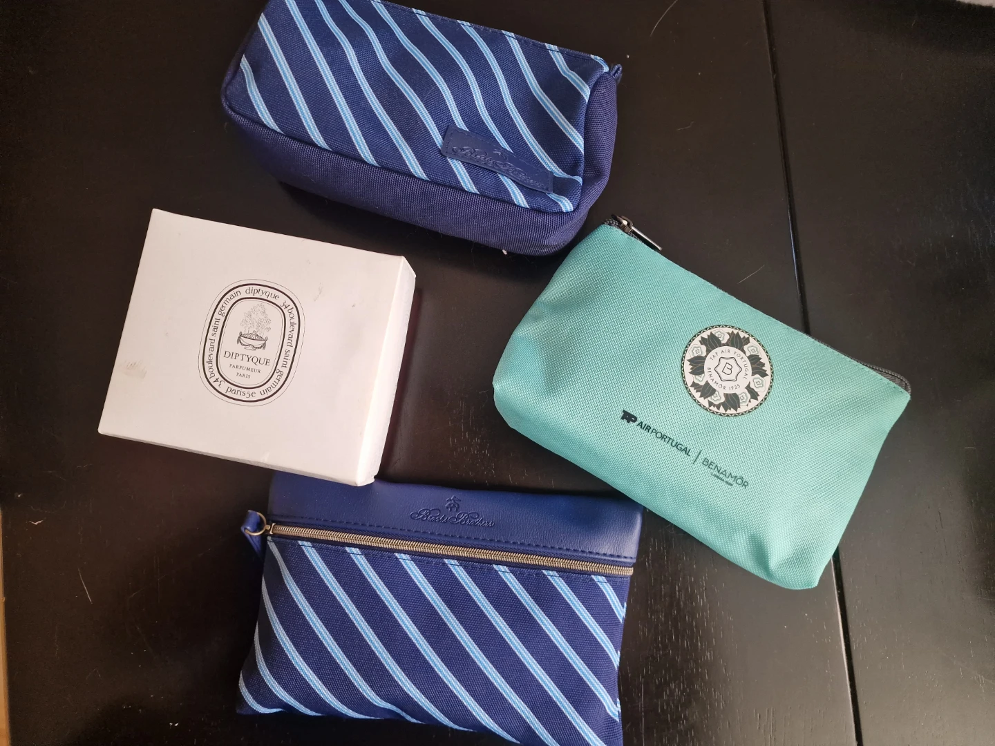 Diptyque Paris Perfume Box & 3 Travel Pouches