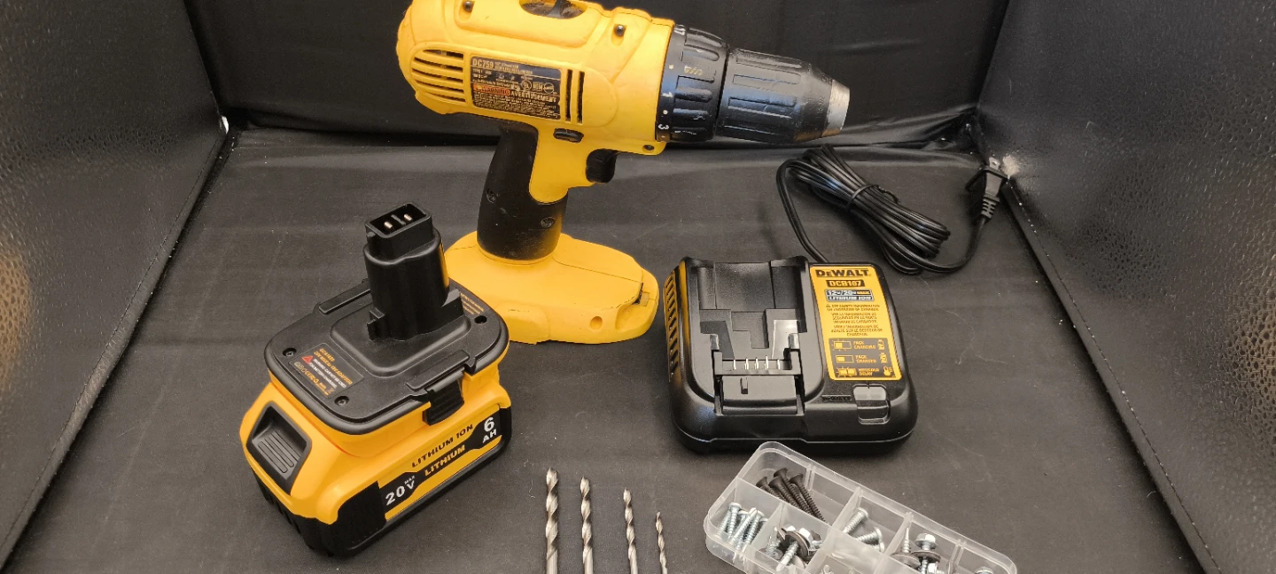 DeWalt DC759 Cordless Drill Driver with  Battery and Charger - photo 2