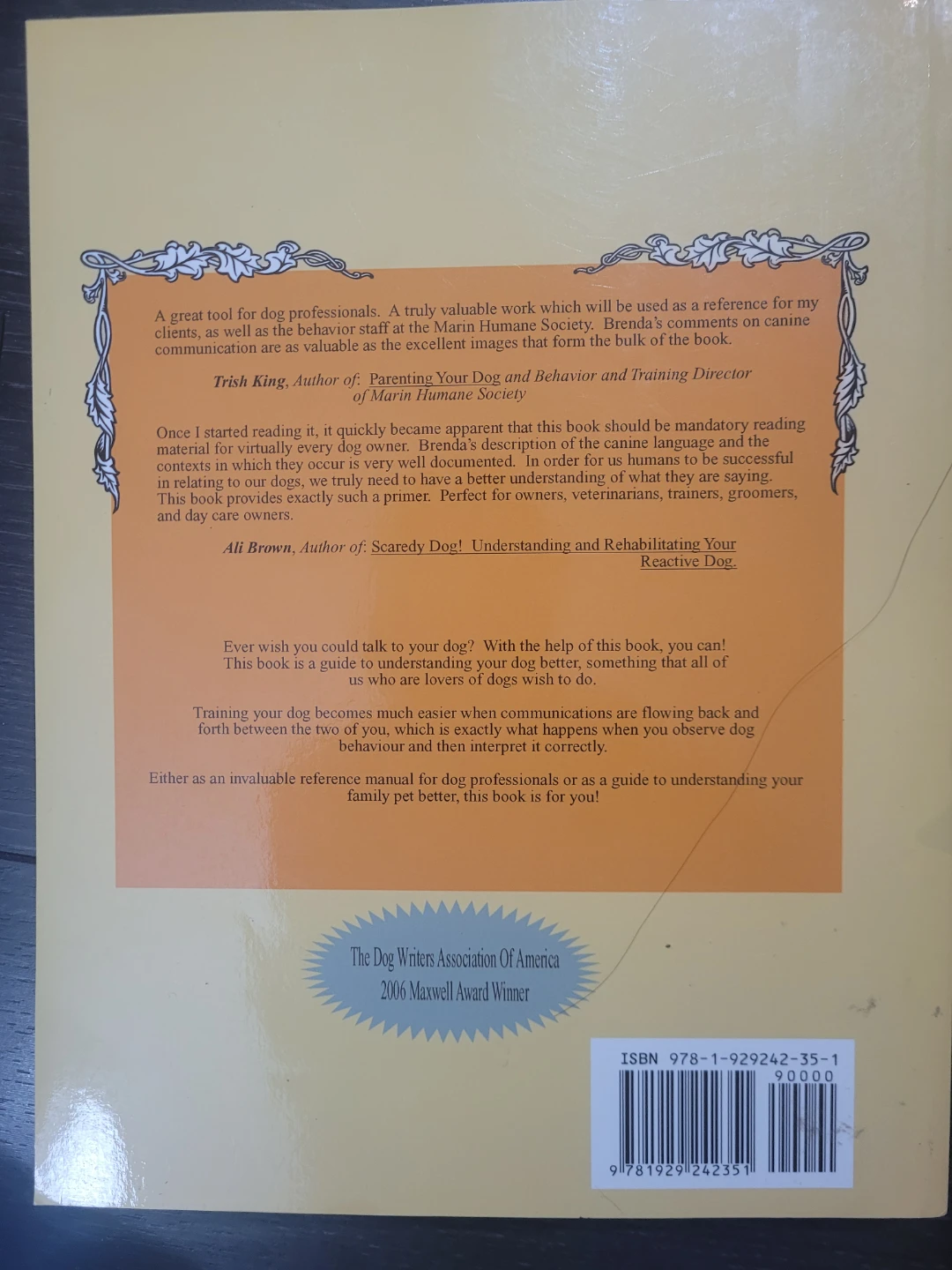 Canine Body Language: A Photographic Guide by Brenda Aloff - photo 2