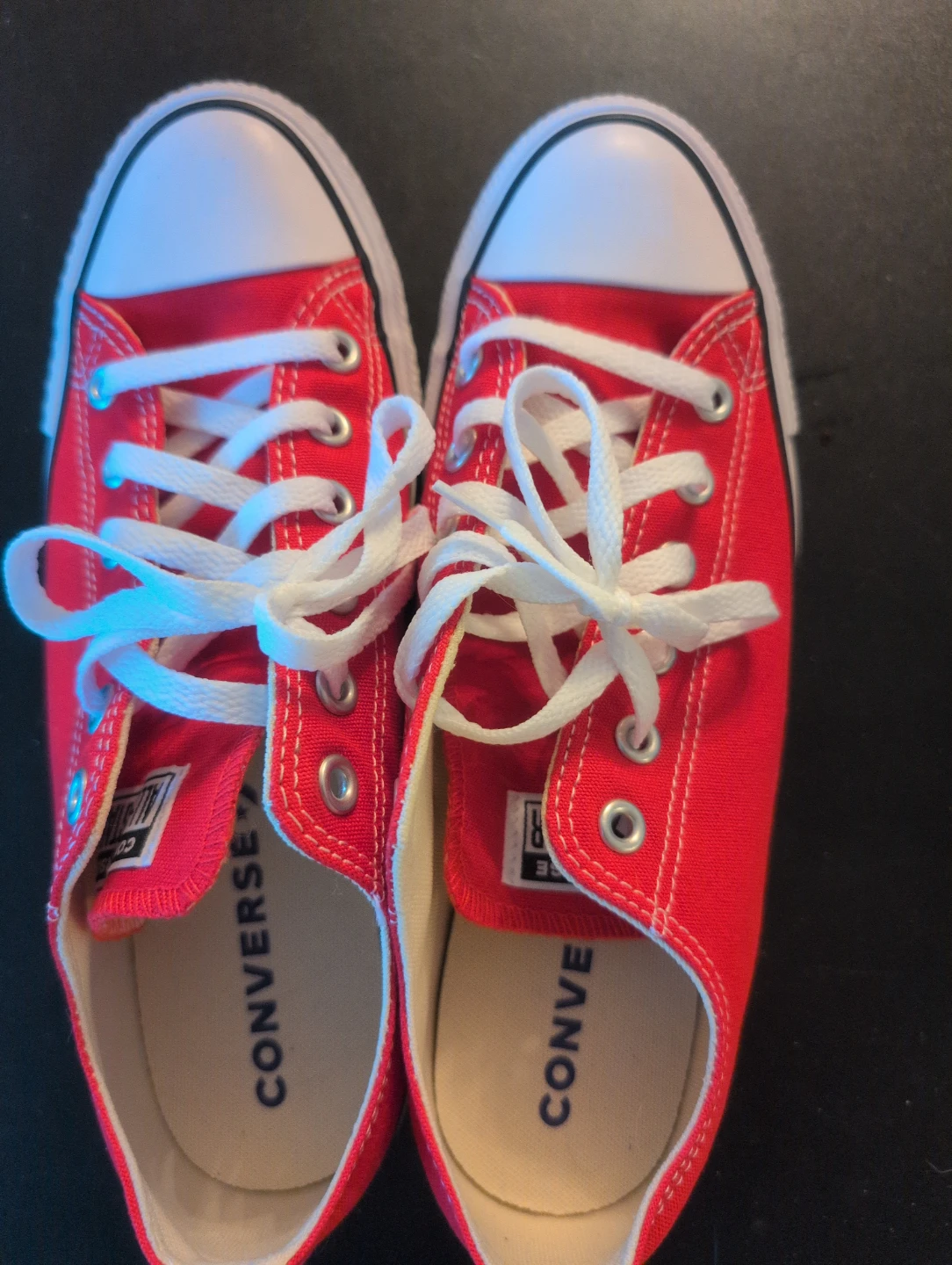 Converse Chuck Taylor All Star Red Canvas Sneakers