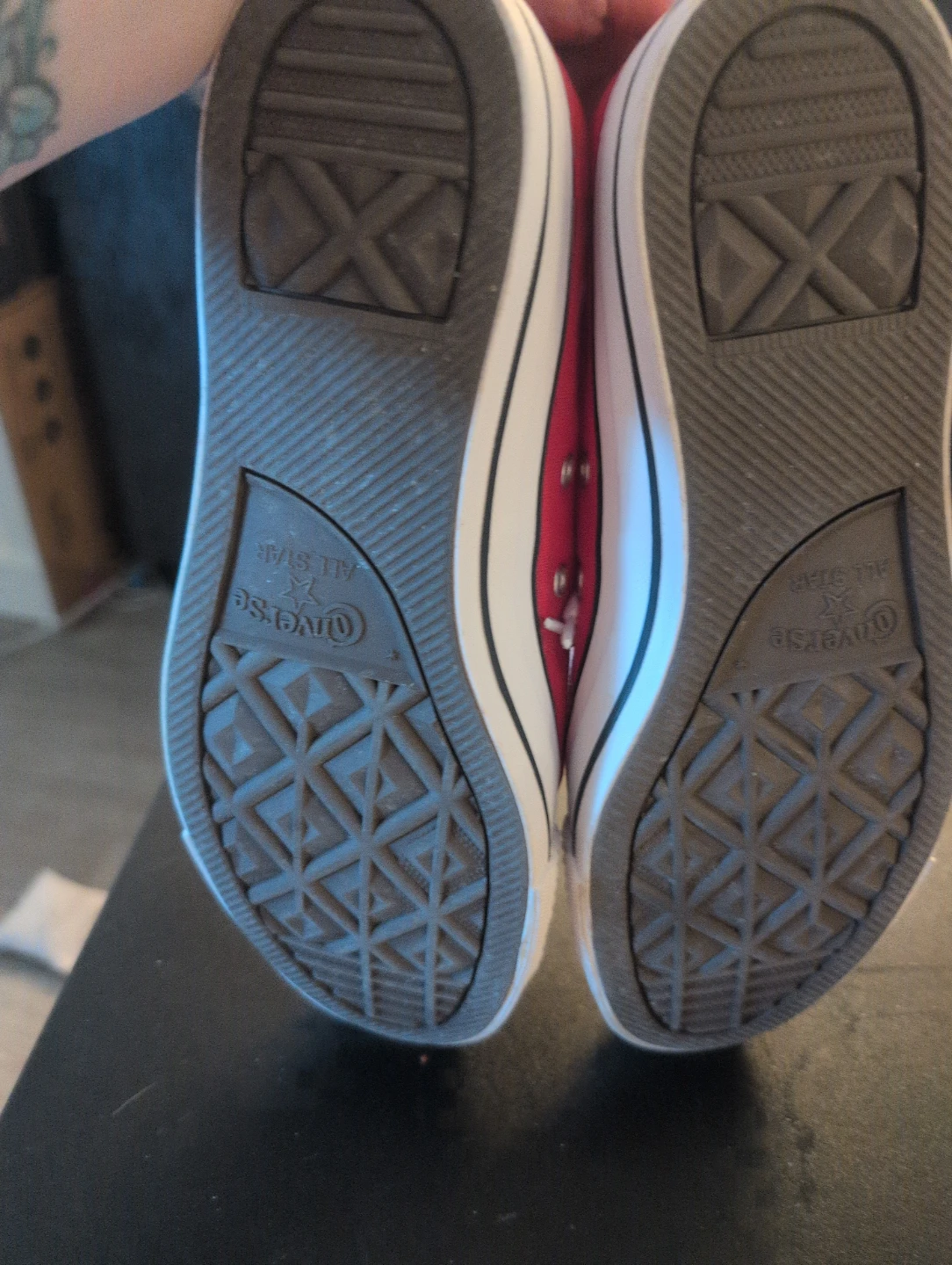 Converse Chuck Taylor All Star Red Canvas Sneakers - photo 3