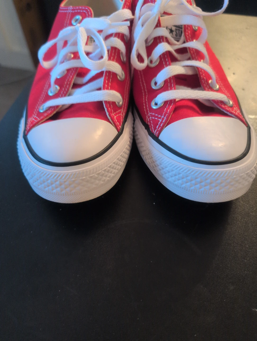 Converse Chuck Taylor All Star Red Canvas Sneakers - photo 4