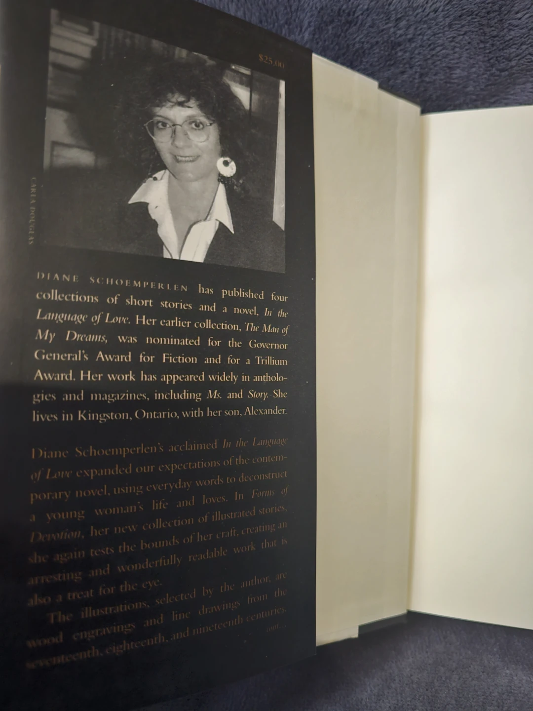 Forms of Devotion by Diane Schoemperlen Paperback Book - photo 2