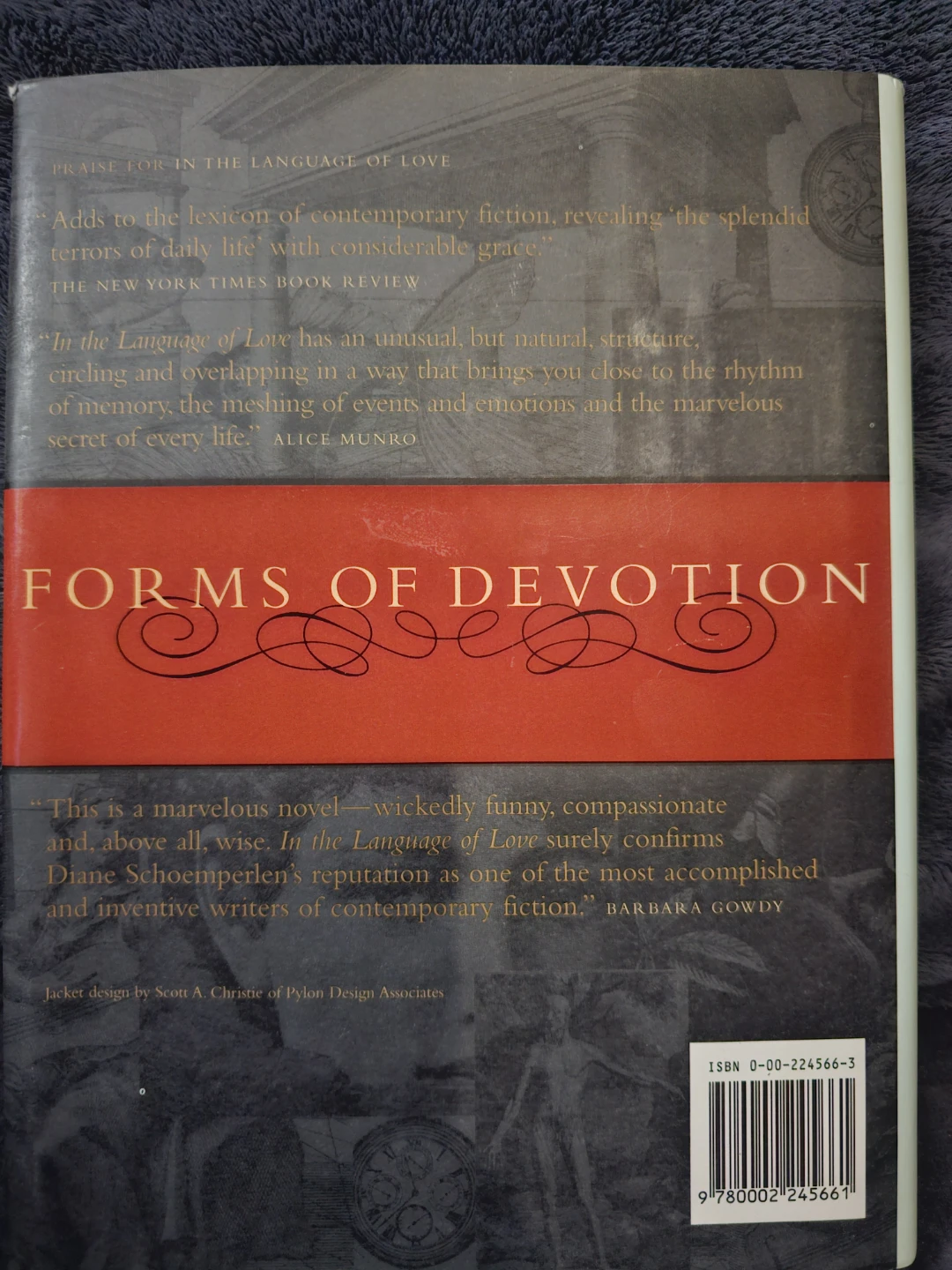Forms of Devotion by Diane Schoemperlen Paperback Book - photo 3
