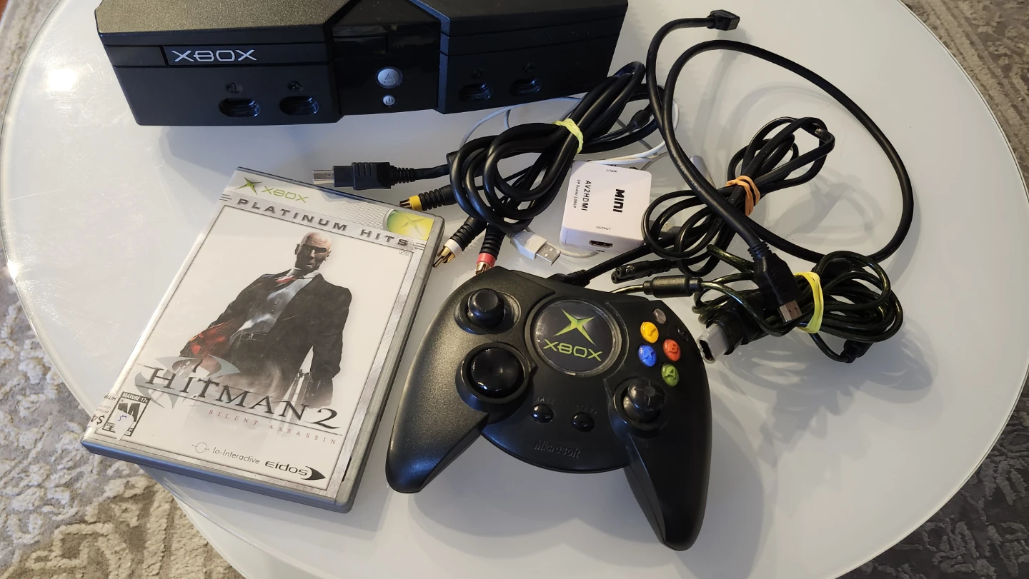 Original Xbox Console Bundle with Hitman 2 - photo 3