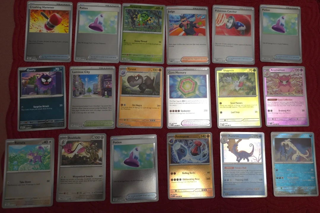 🔥 Pokémon Card Lot for Sale – Perfect Order Set 🔥 $15 or OBO