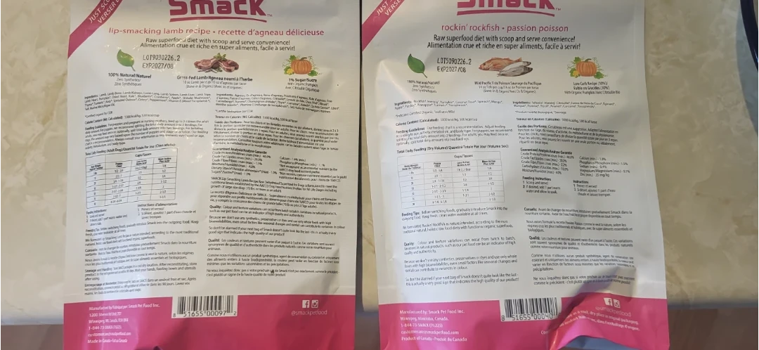 Smack Raw Dehydrated Dog Food - 4 Flavours - photo 3