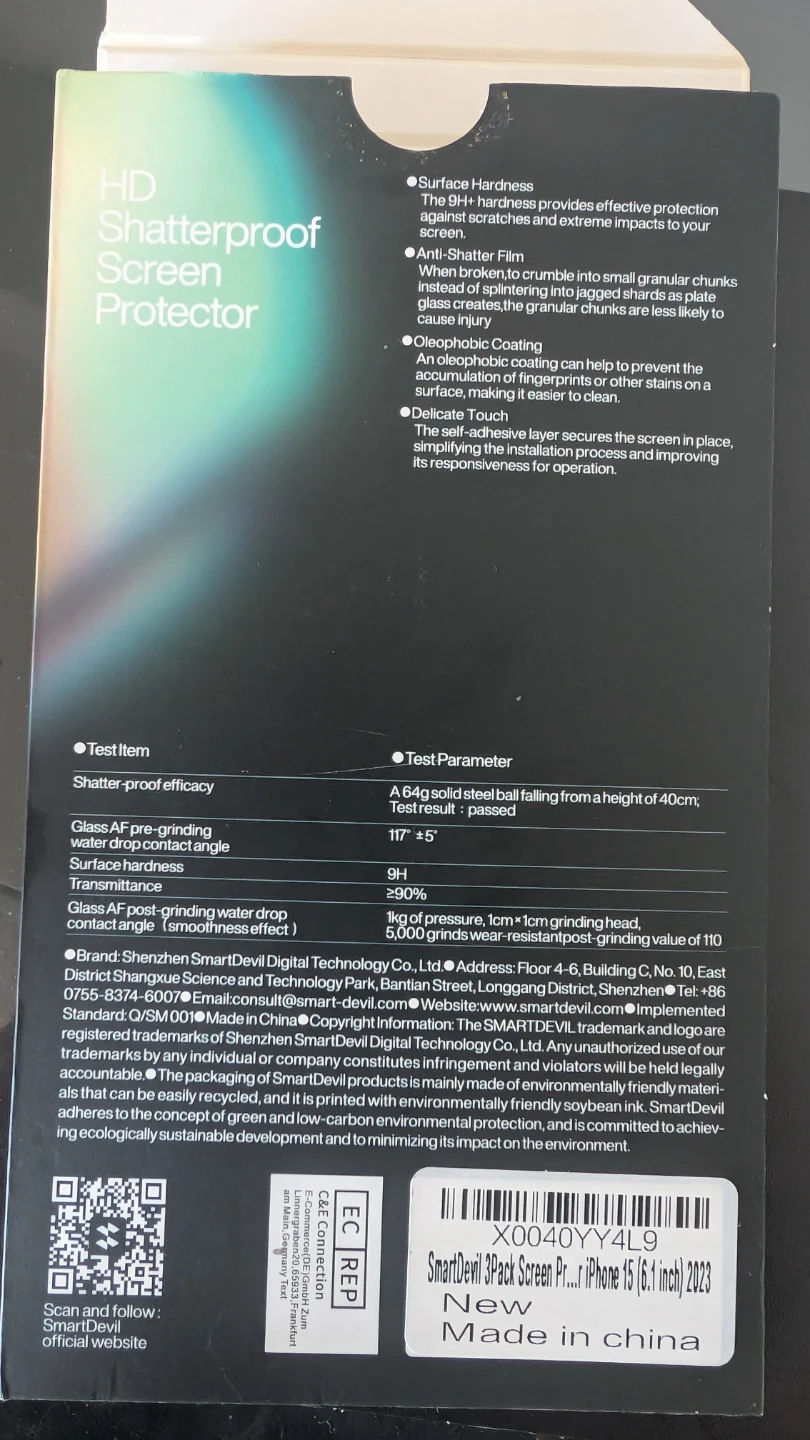 Screen Protectors for iPhone 15 (6.1 inch) - photo 3