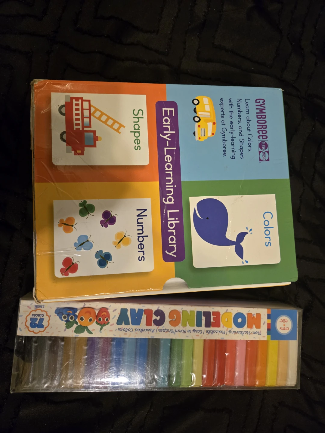 Gymboree Early-Learning Library Books & Modeling Clay Set - photo 2