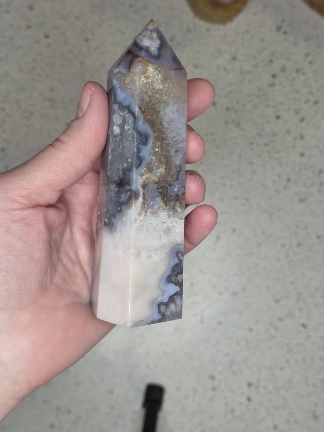 BLUE FLOWER AGATE Tower - photo 2