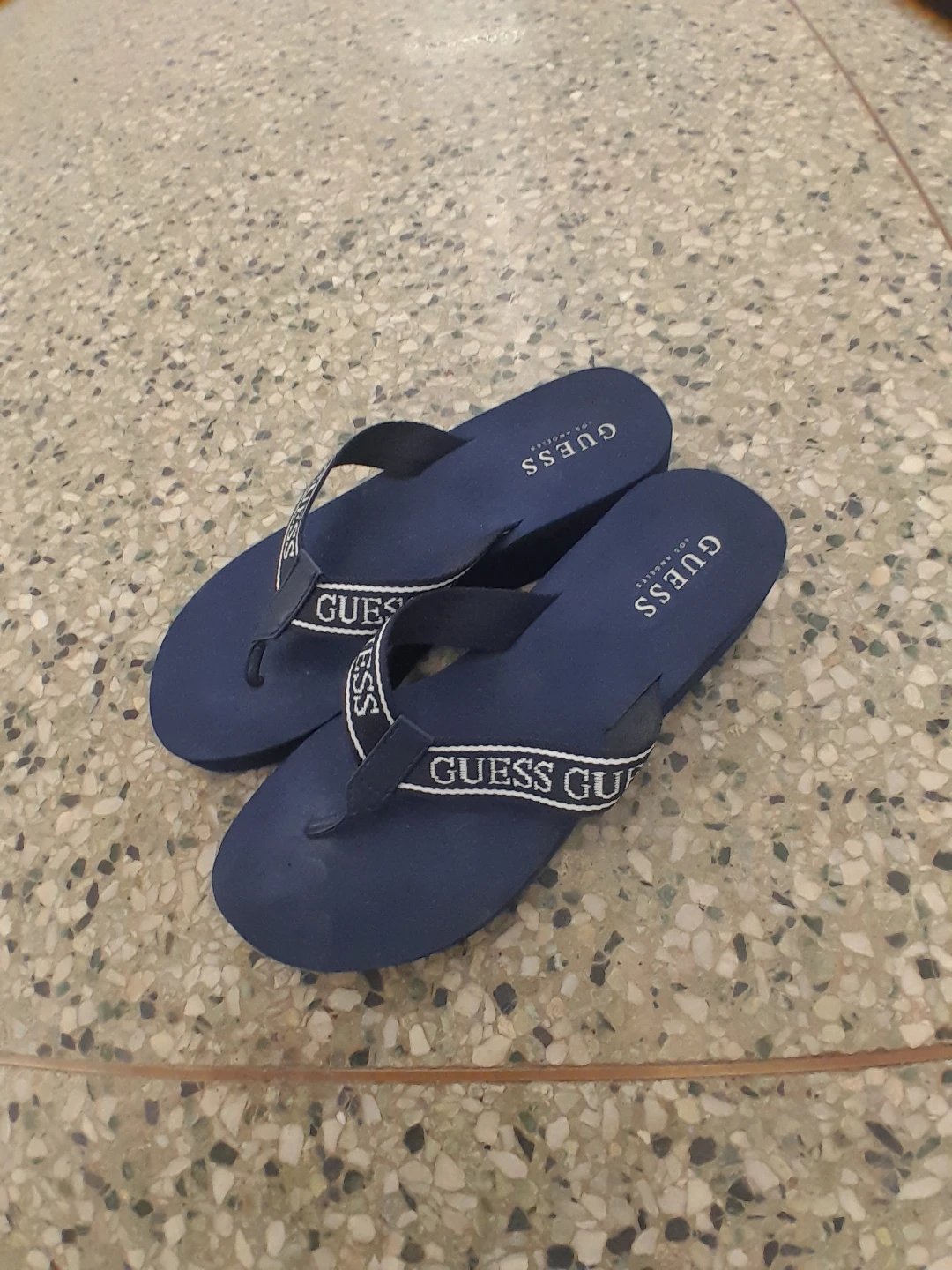 Guess Blue Flip Flops women's size 8 - photo 3