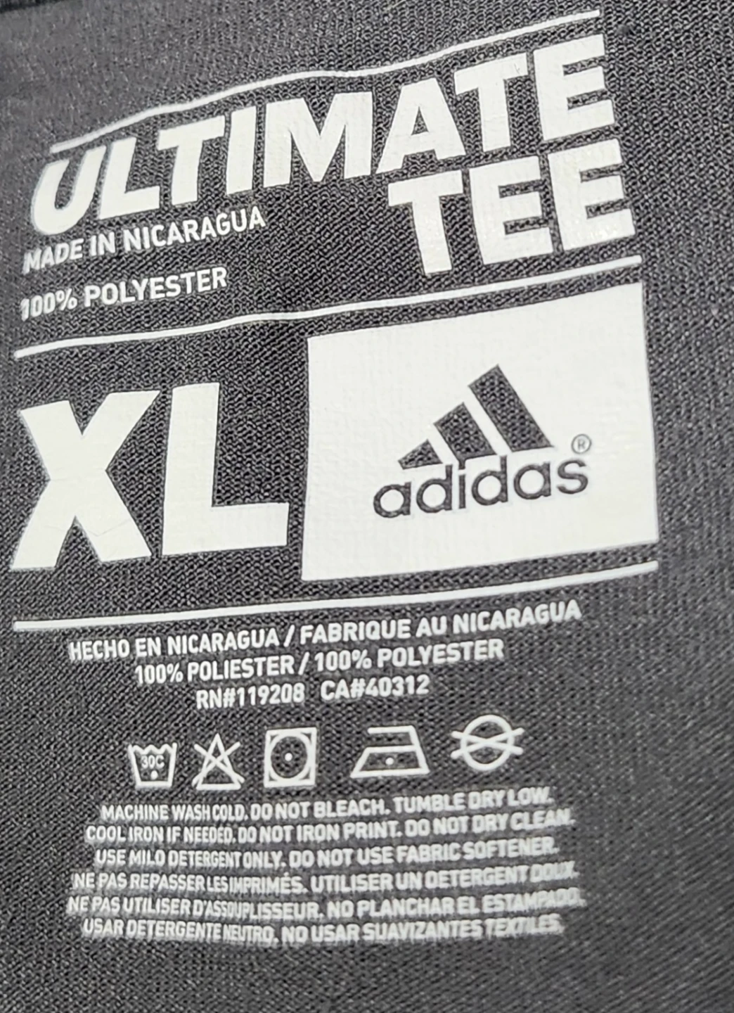 Adidas Vegas Golden Knights Ultimate Tee XL - photo 4
