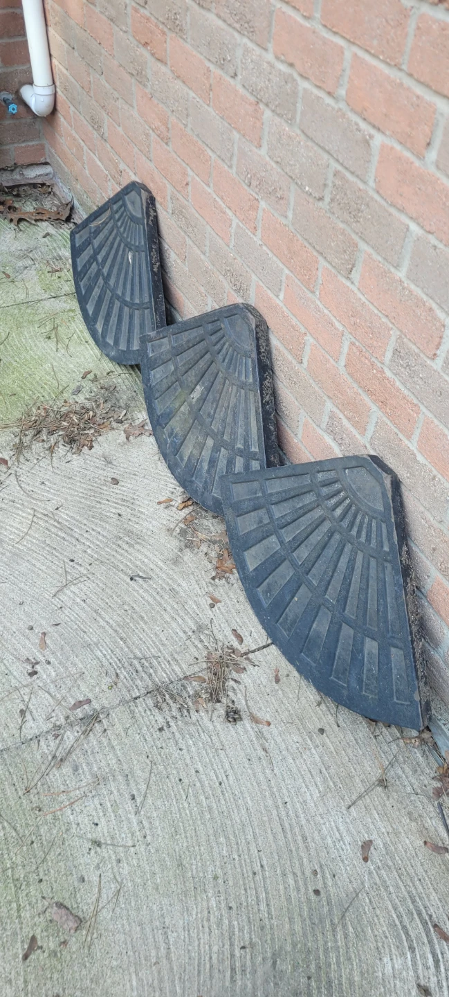 3 umberella base weights