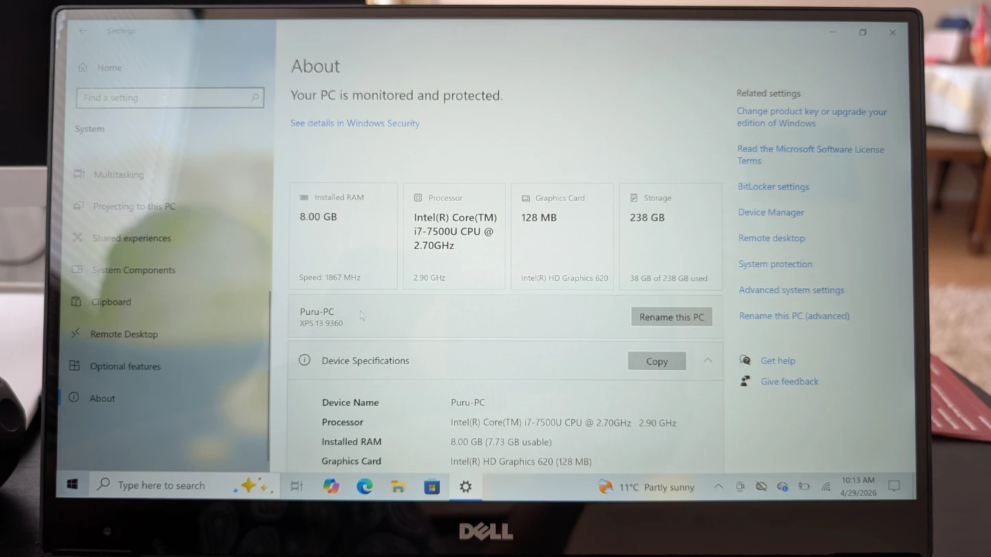 Dell XPS 13 Laptop