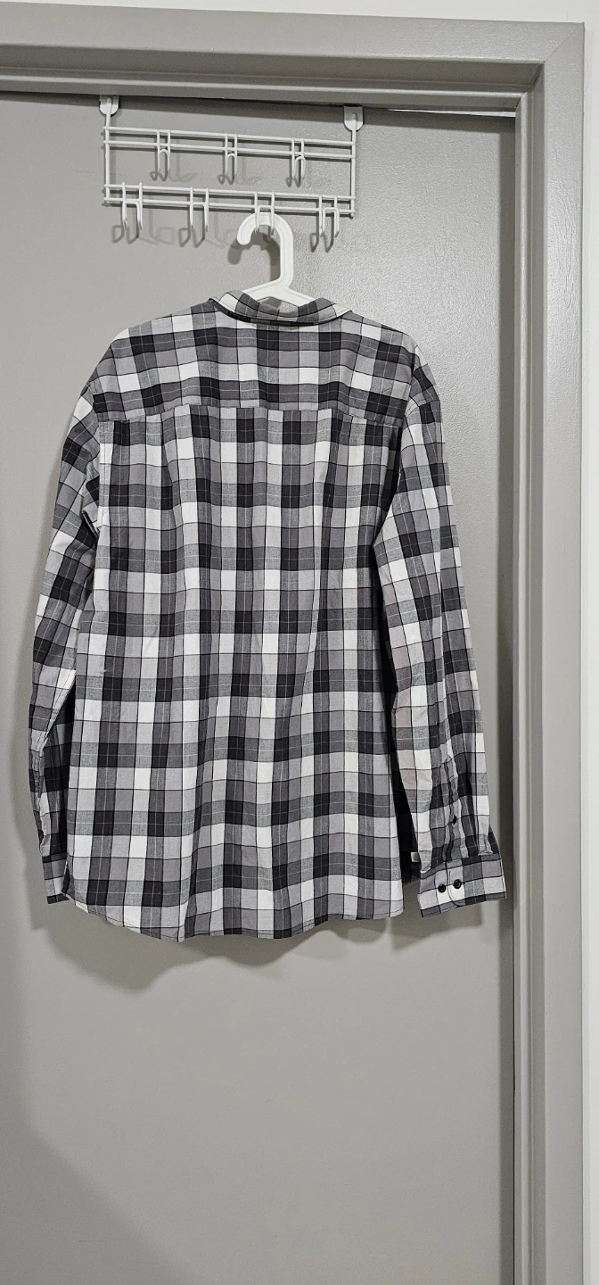 Denver Hayes Men's Plaid Long Sleeve Shirt XL - photo 3