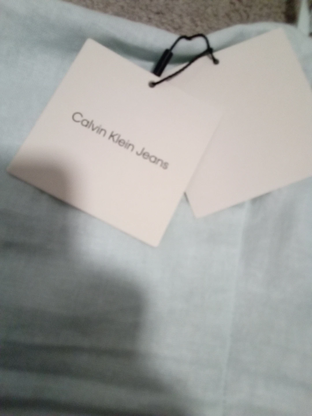 Calvin Klein Jeans Light Blue Spaghetti Strap Dress - photo 2