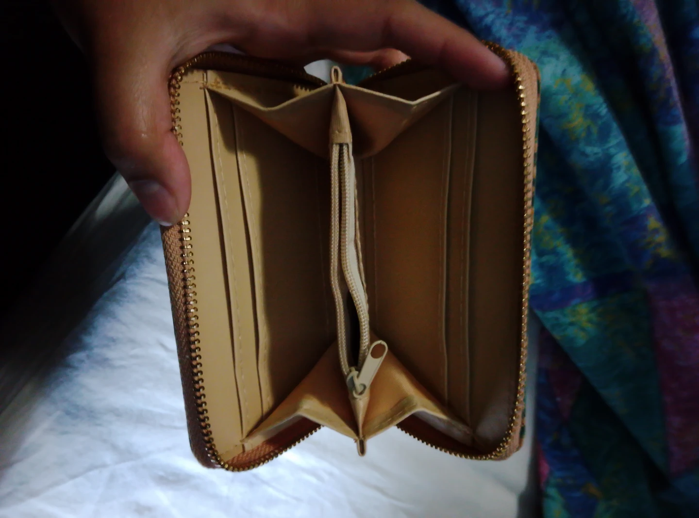 Cork Wallet with Portuguese Tile Pattern 🌱 - photo 3