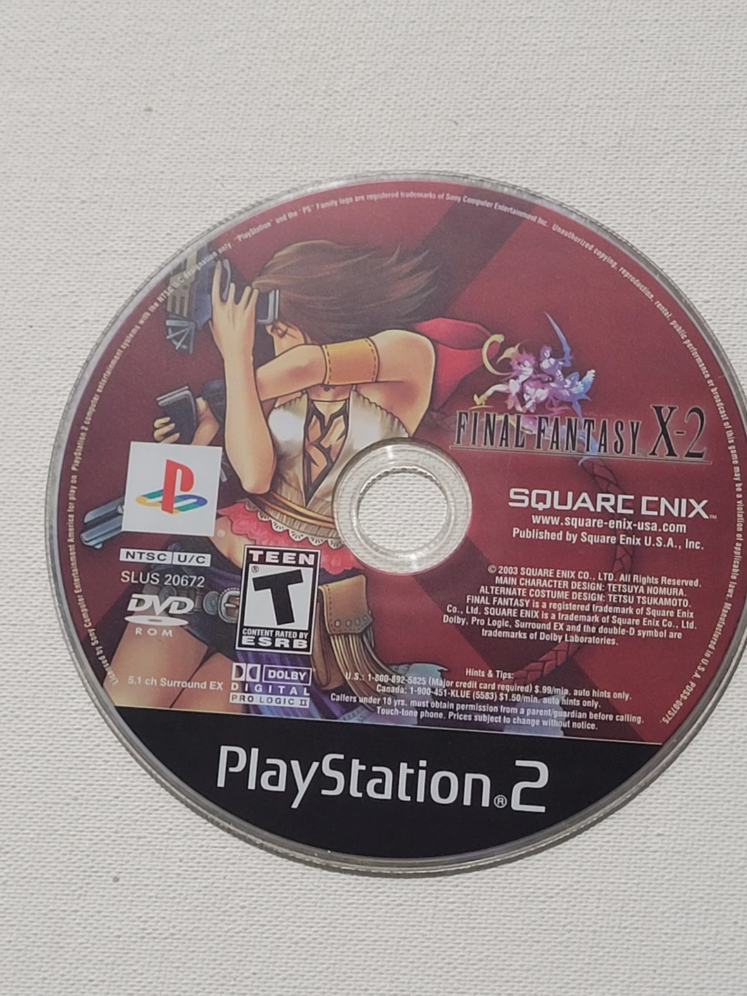 PlayStation 2 Game: Final Fantasy X-2