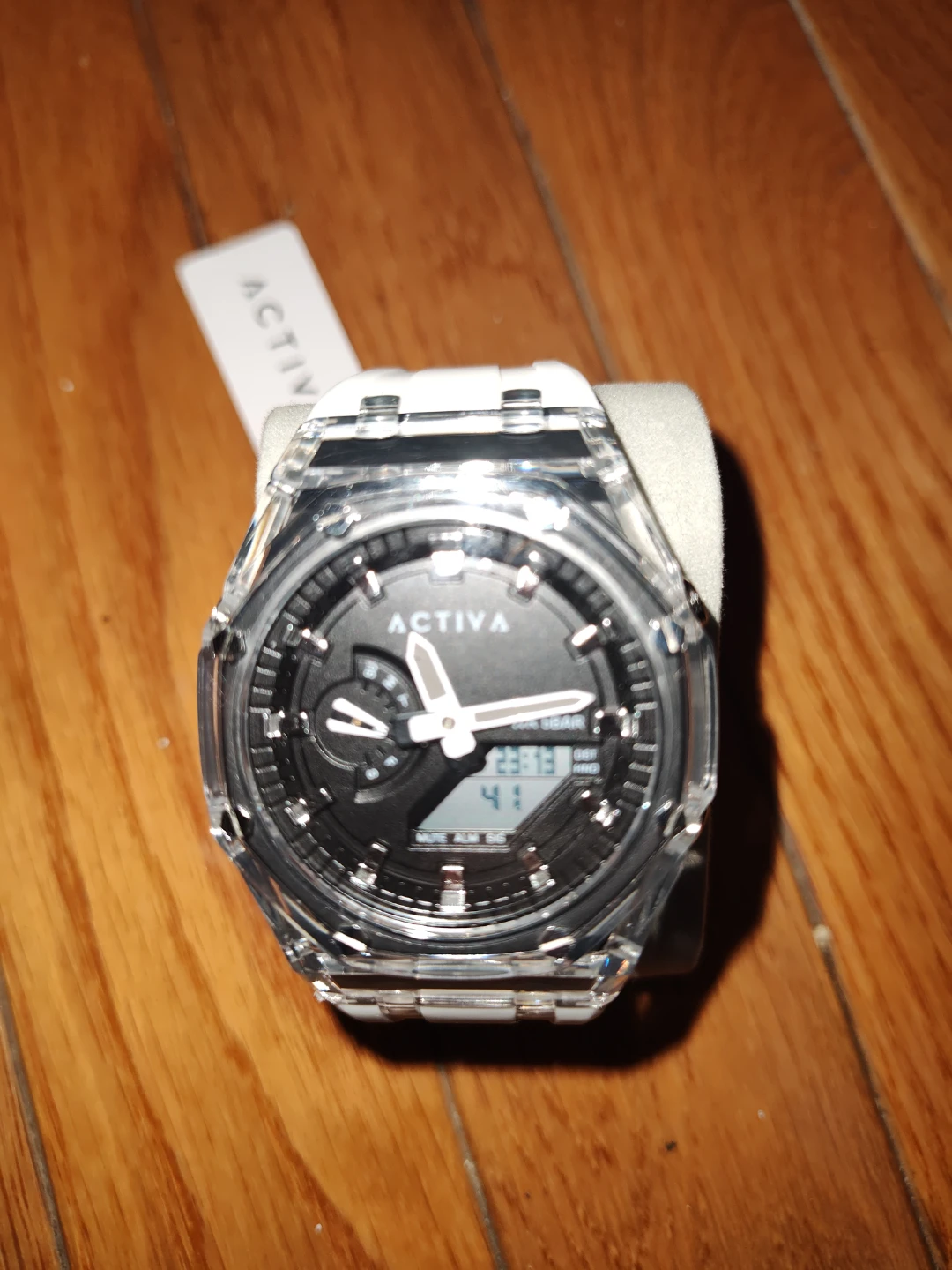 Activa X Invicta Men's Digital Watch - 44.2mm, White - photo 2