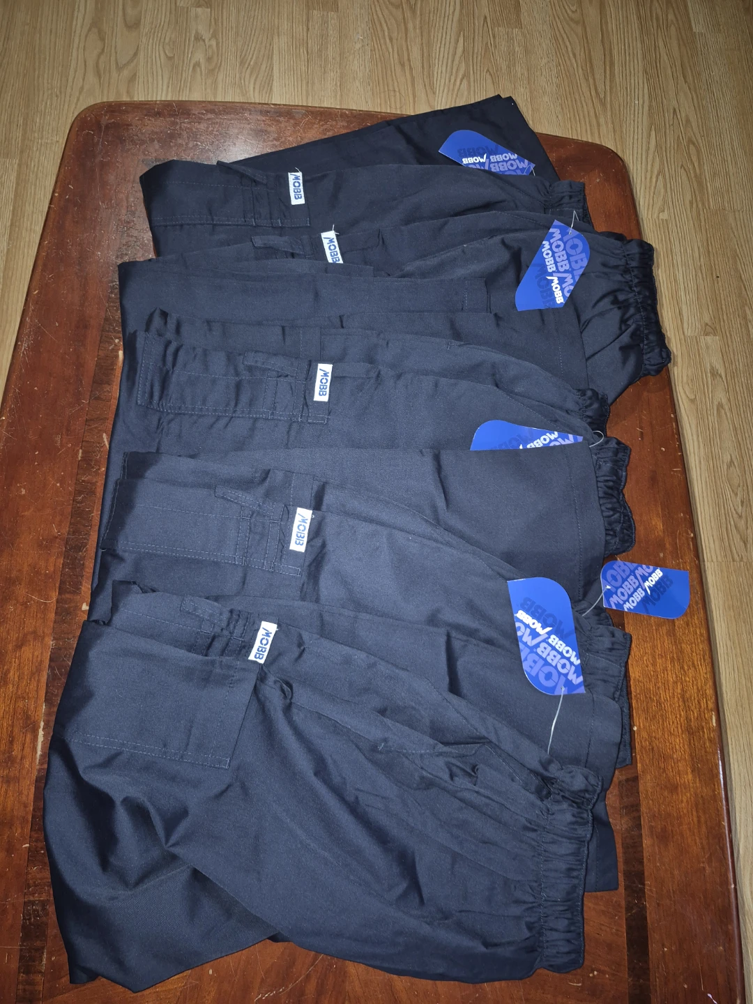 Mobb Navy Scrub Pants