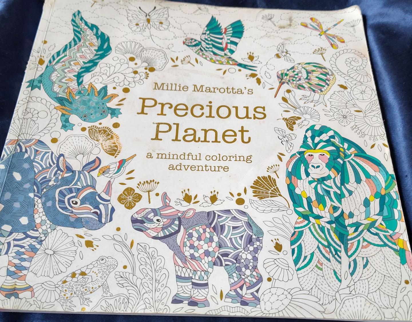 Millie Marotta's Precious Planet Colouring Book🌱
