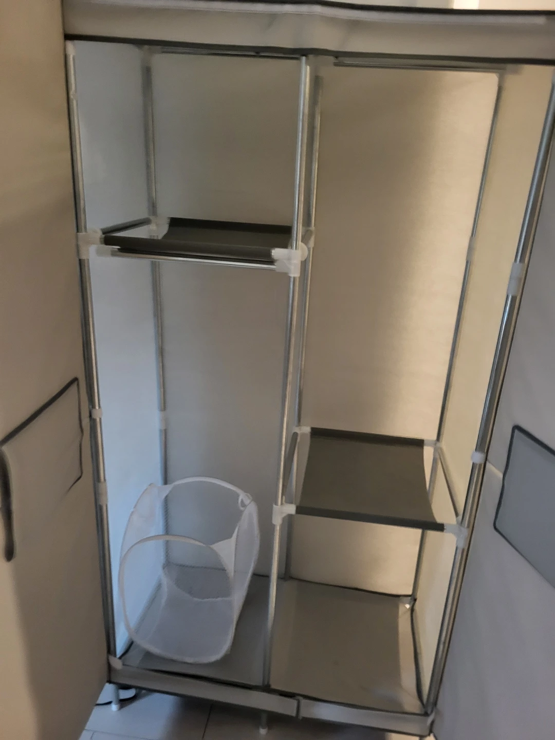 Portable Fabric Wardrobe Closet Organizer - photo 2