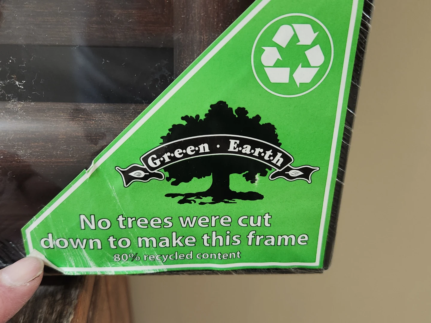 Green Earth Collage 29"x17" Photo Frame - photo 2