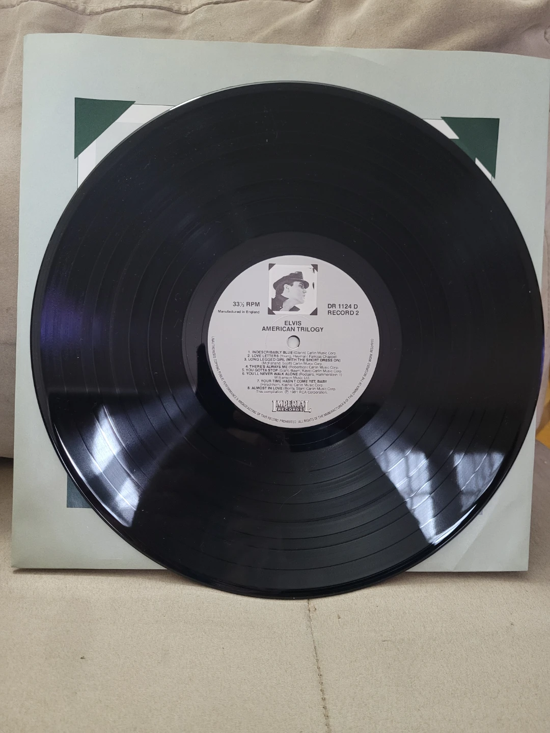 Elvis American Trilogy 3 Record Set - photo 4