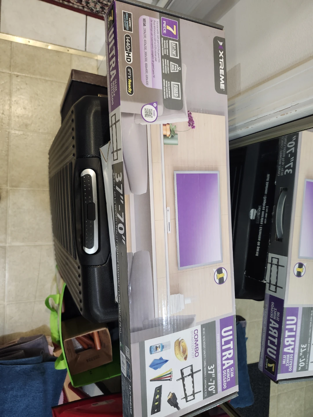 XTREME Ultra Slim 37"-70" Fixed TV Wall Mount