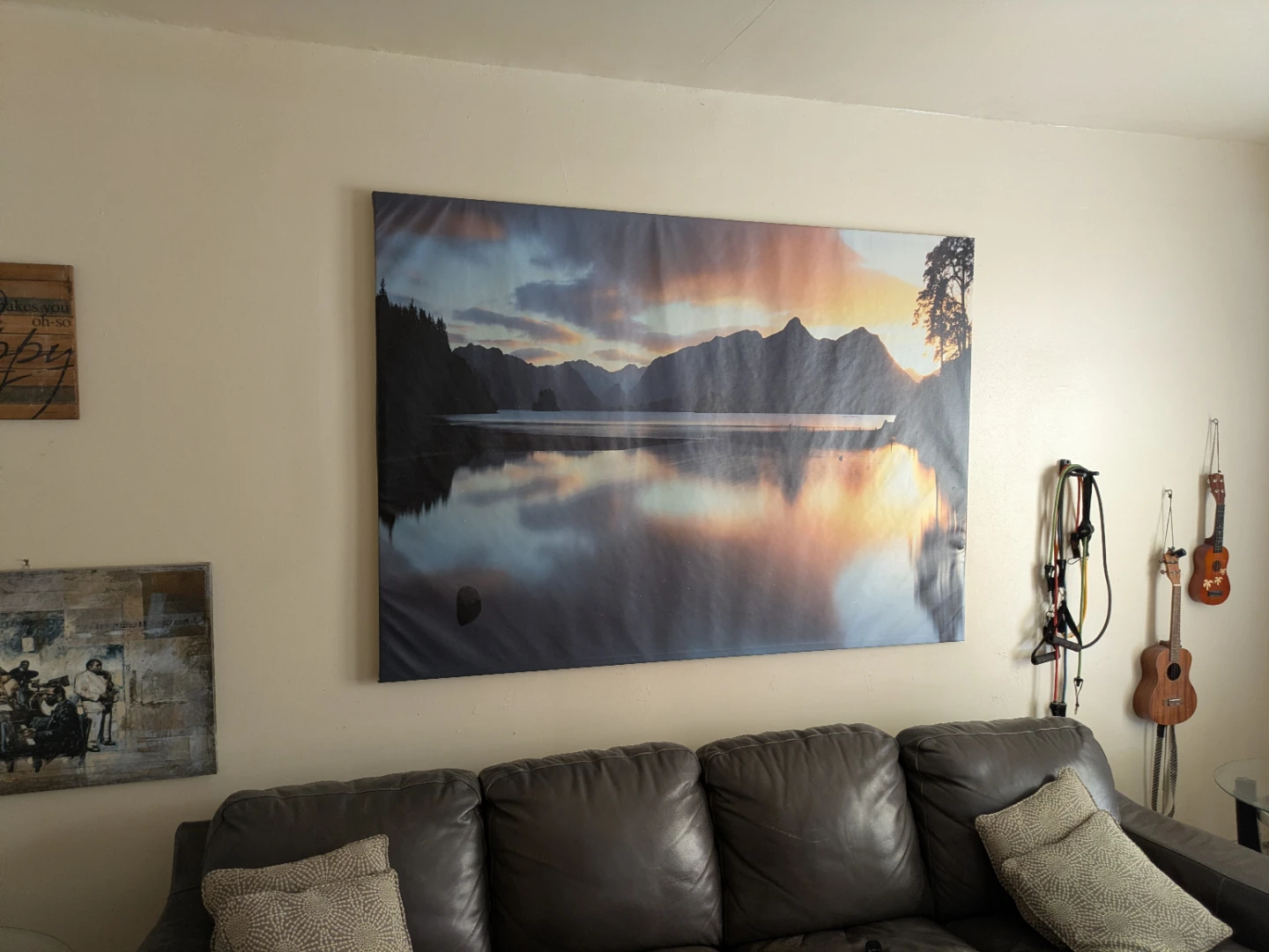 Large Landscape Wall Art Print canvas