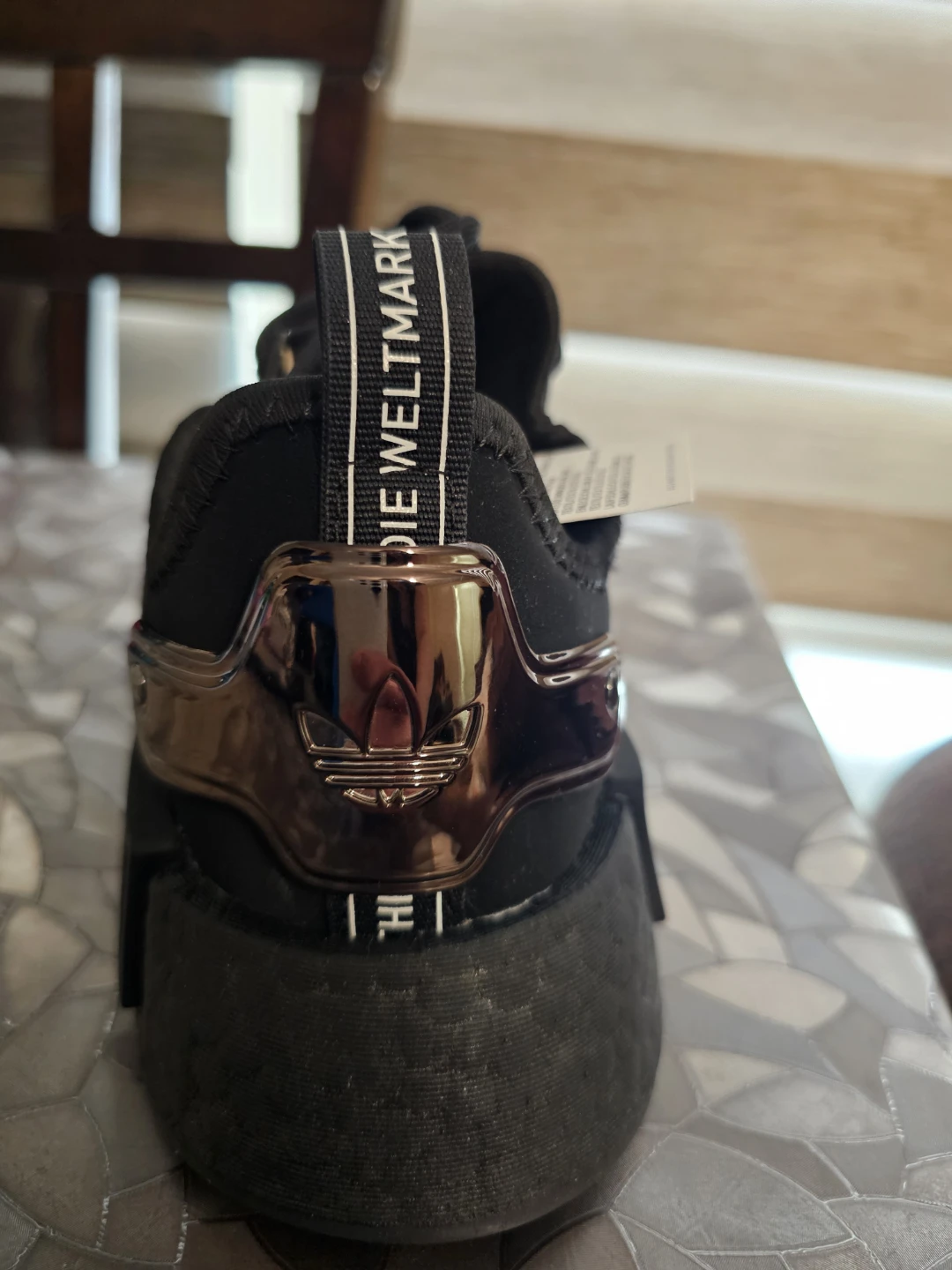 Adidas NMD Velvet Sneakers - Black. Size 7.5 - photo 5