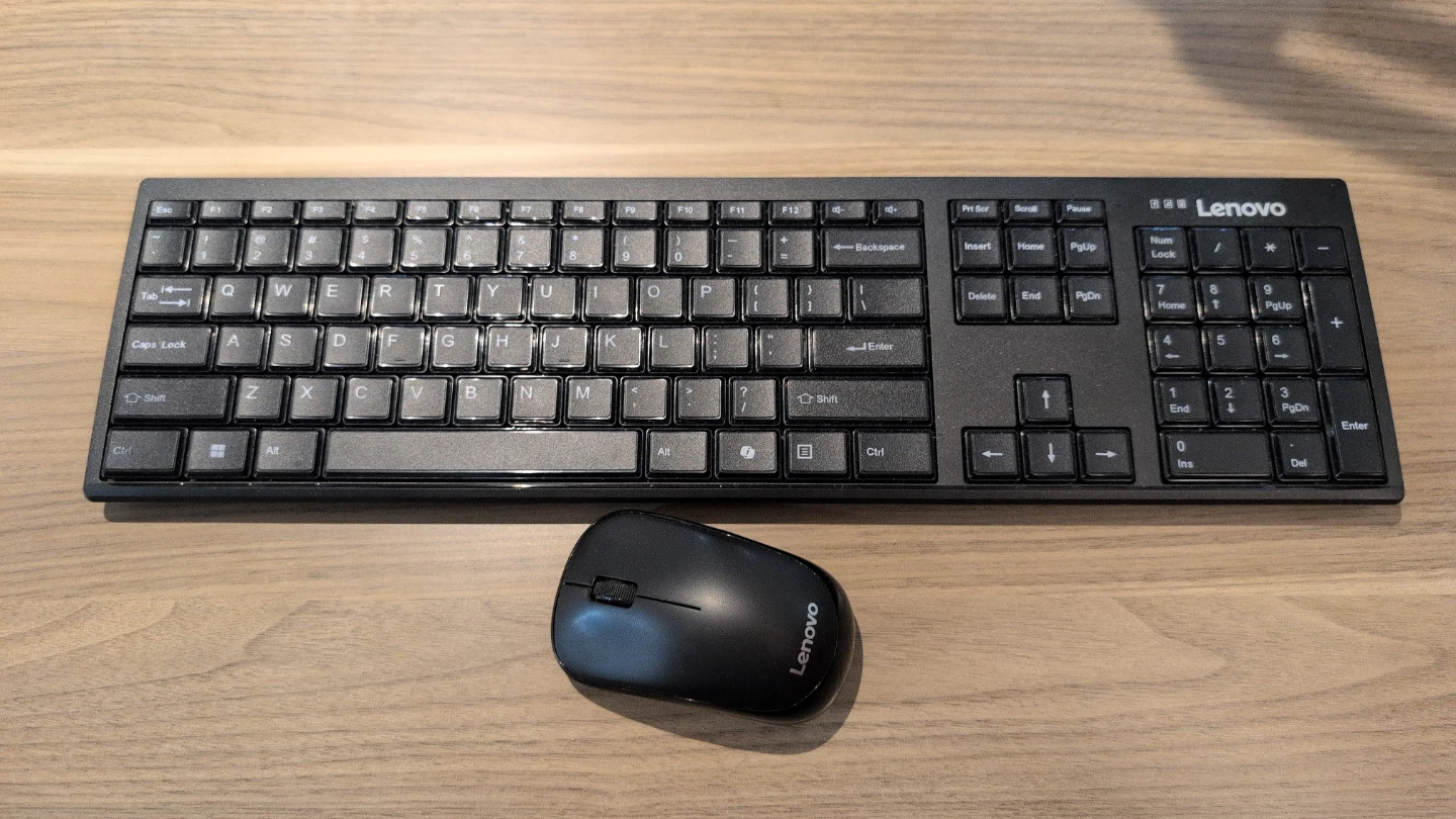 Lenovo Wireless Keyboard and Mouse Combo