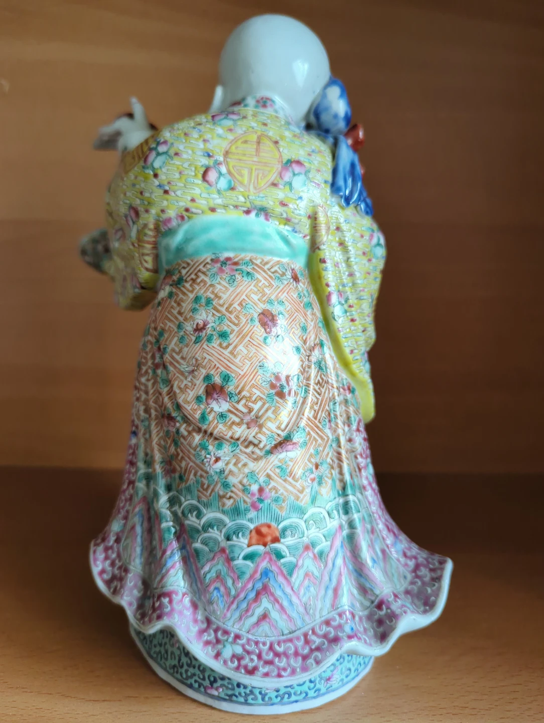 Ceramic Figurine of a legendary Chinese deity 壽星公 - photo 3