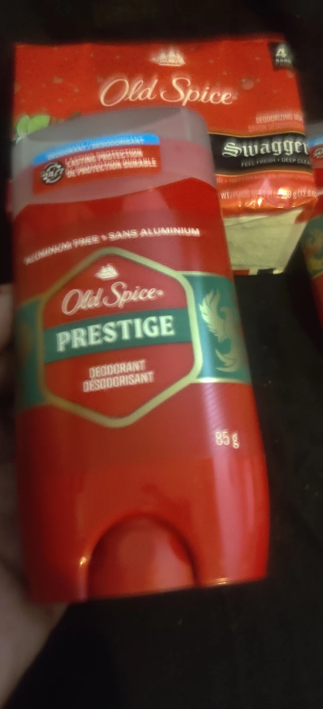 Old Spice Prestige Deodorant (3 sticks) & Swagger Soap (4 bars) - photo 2