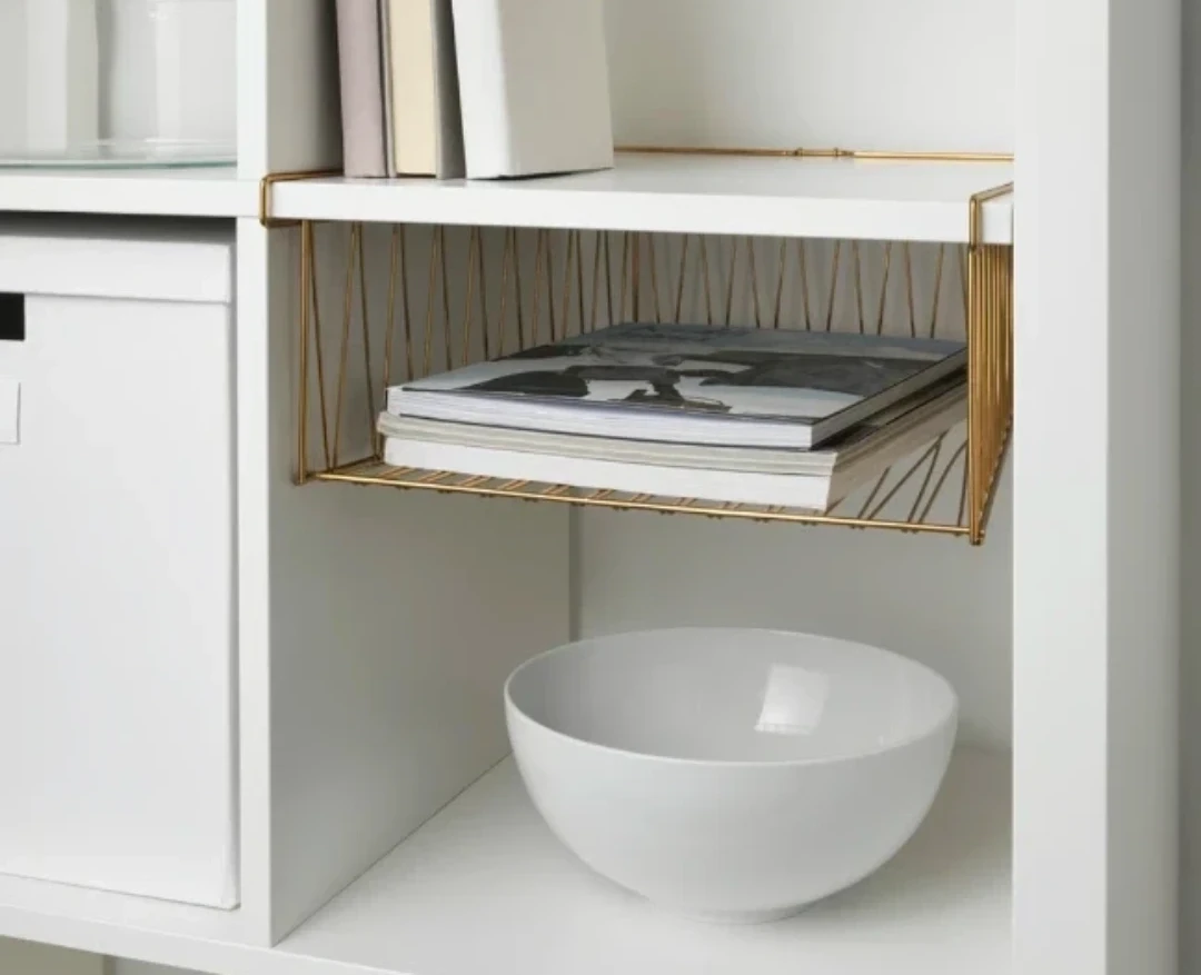 Two (2) Wire Basket (Kallax Series - Ikea)