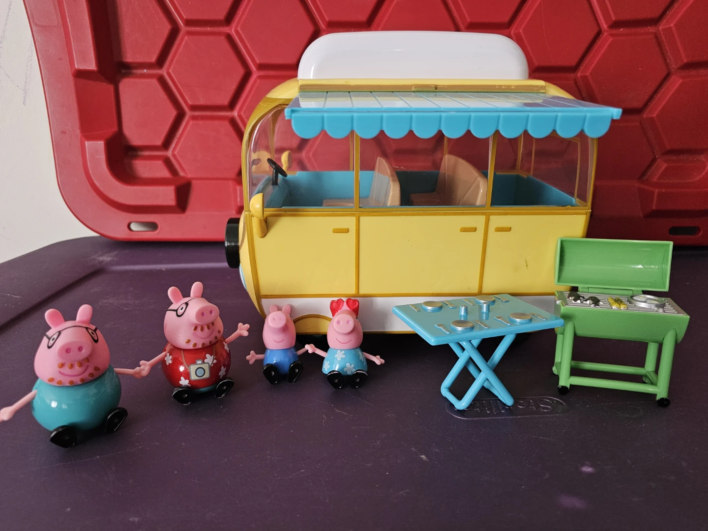 Peppa Pig Camper Van Playset with Figures and Accessories