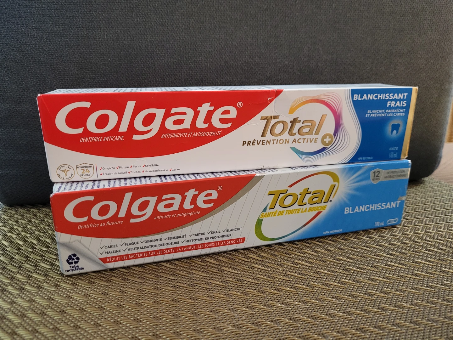 Colgate Total Toothpaste - 2 x 170ml