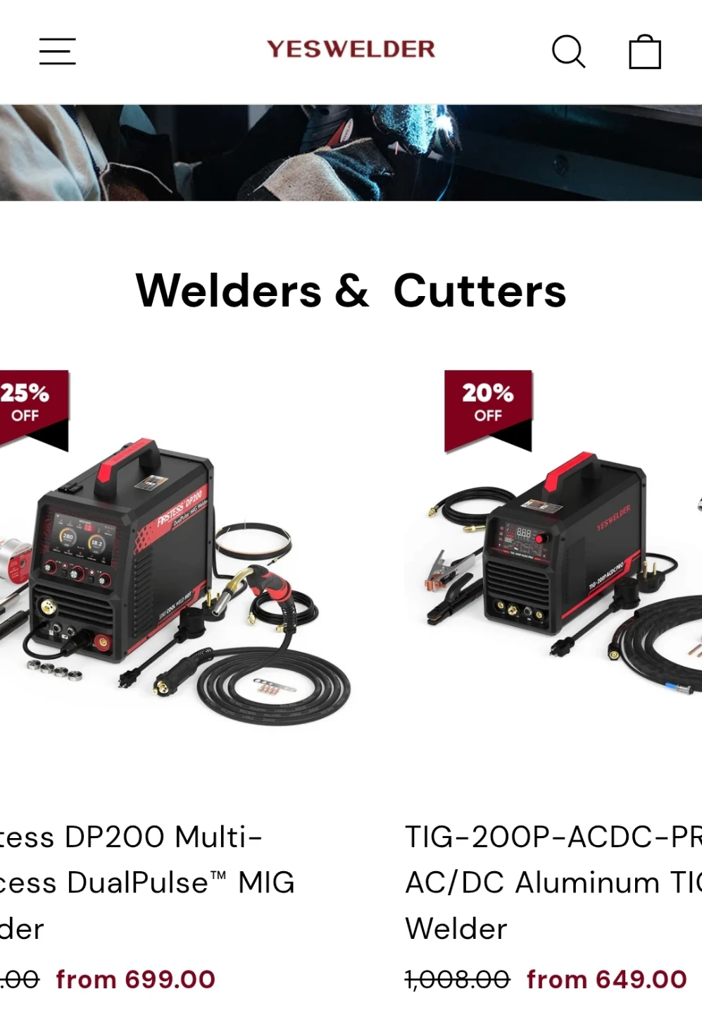 This is a 10% discount on yeswelder