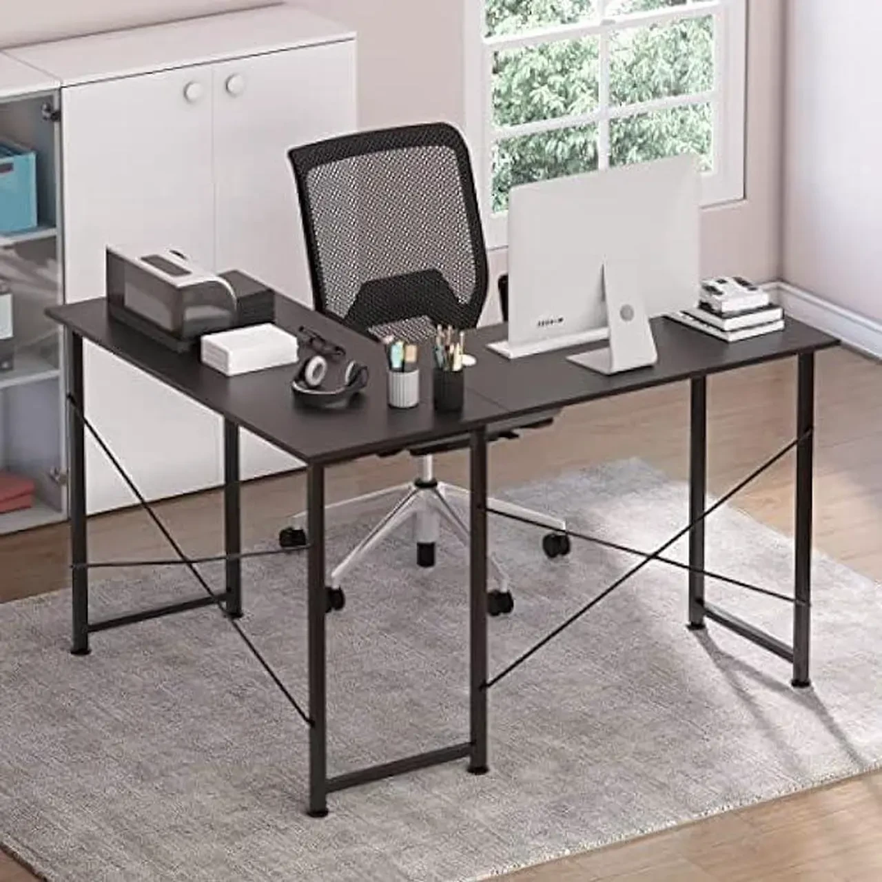 L Shaped Computer Desk, 49.6 Inch Corner Desk