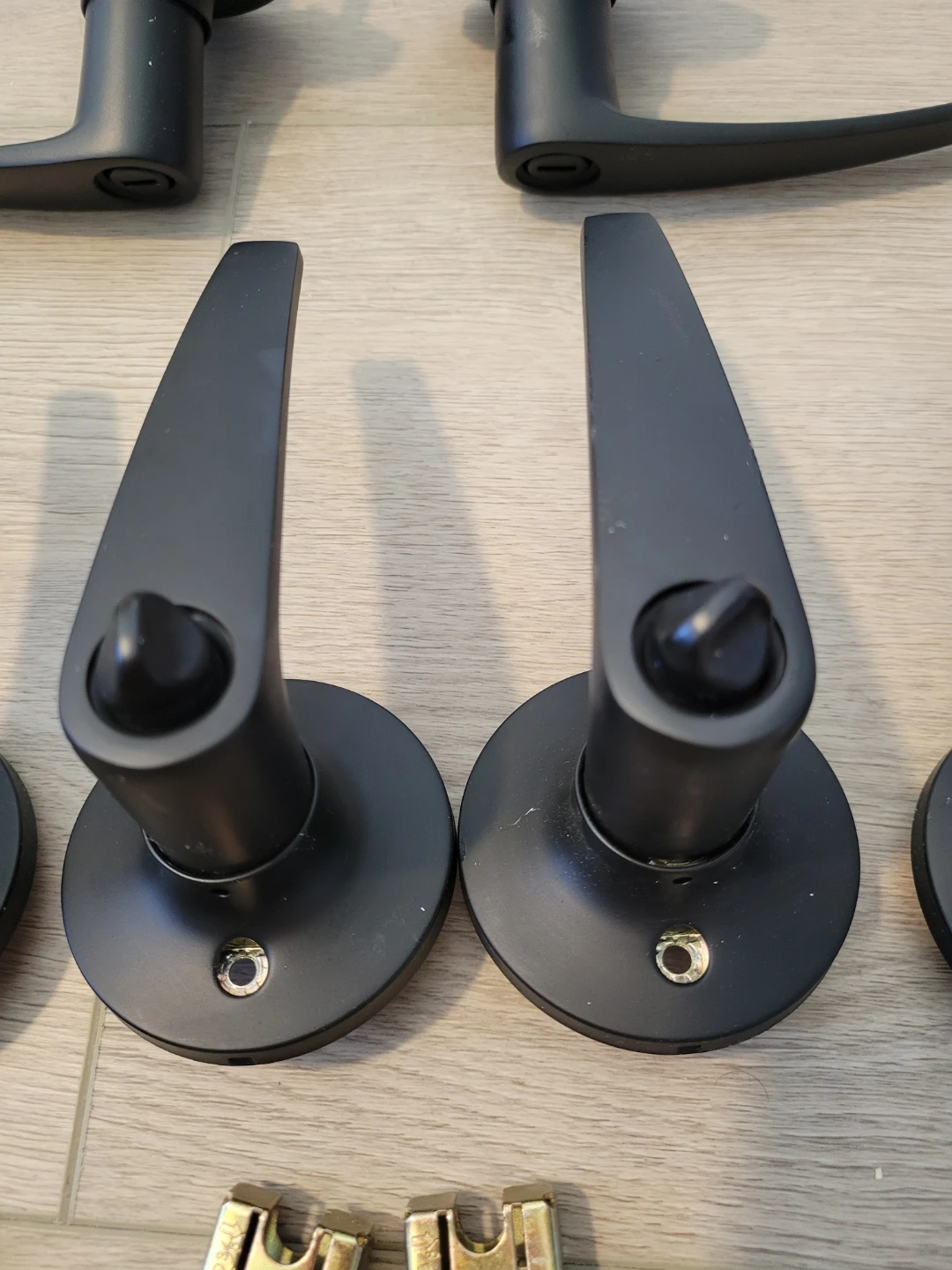 New door handles in black - photo 2