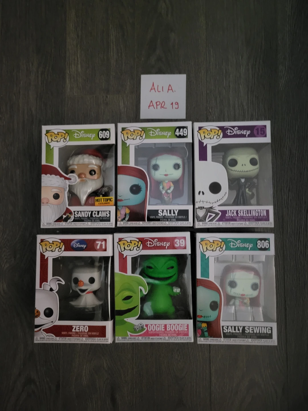 Funko Pop! Disney Nightmare Before Christmas Figures