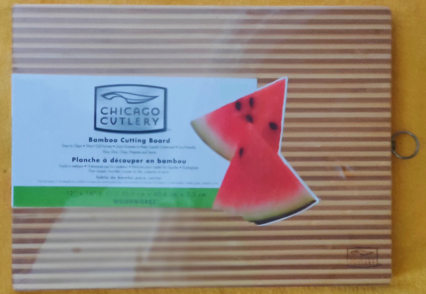 Chicago Cutlery Bamboo Cutting Board