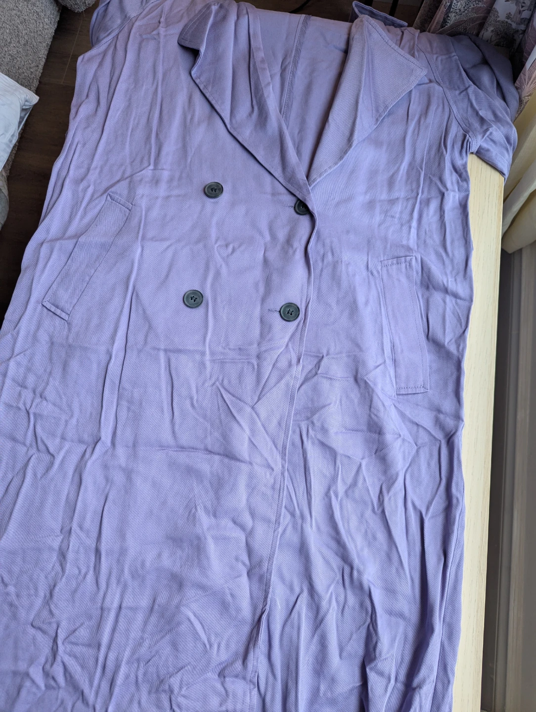 Dynamite Lavender Duster Jacket with belt - photo 3